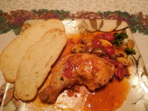 Italian Chicken in Marsala Tomato Sauce